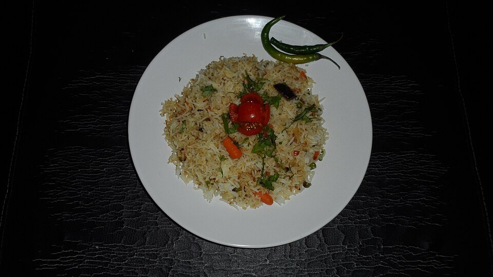 No Onion Garlic Veg Biryani
