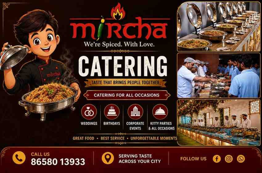 Mircha Premium Catering Left